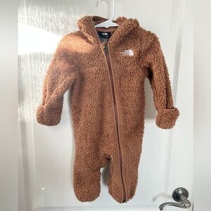 The North Face Cozy Brown Bear Kids Onesie